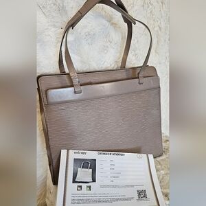 Louis Vuitton Epi Croisette PM Lilac With COA